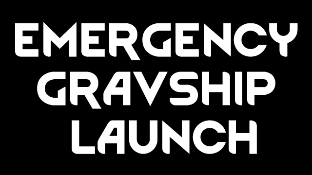 Emergency Gravship Launch