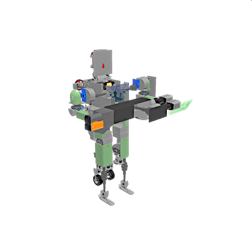 instant small exo suit (fake gun)
