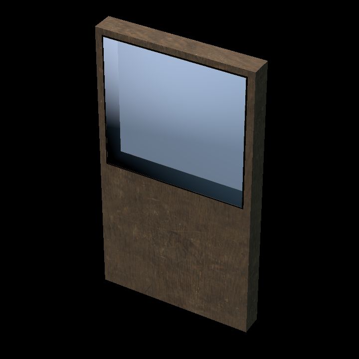 Wood + glass wall 2