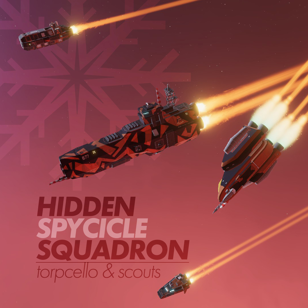 Hidden Spycicle Squadron - Escorted Torpcello and Scouts