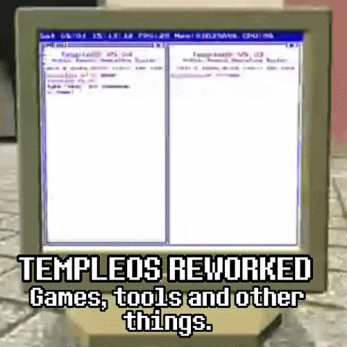 TempleOS recreation (reworked)
