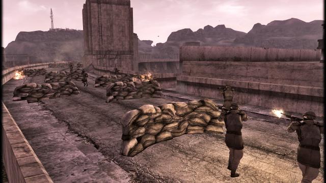 (Tank Music) Fallout New Vegas - Hoover Dam battle theme preview