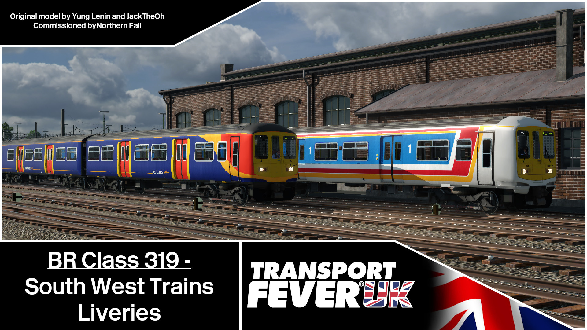 BR Class 319 - South West Trains Livery Pack