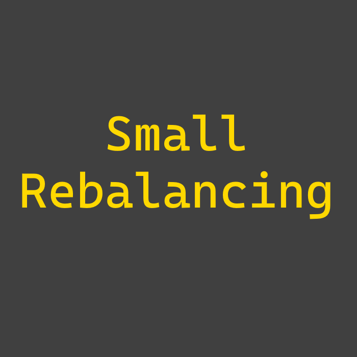 Small Rebalancing