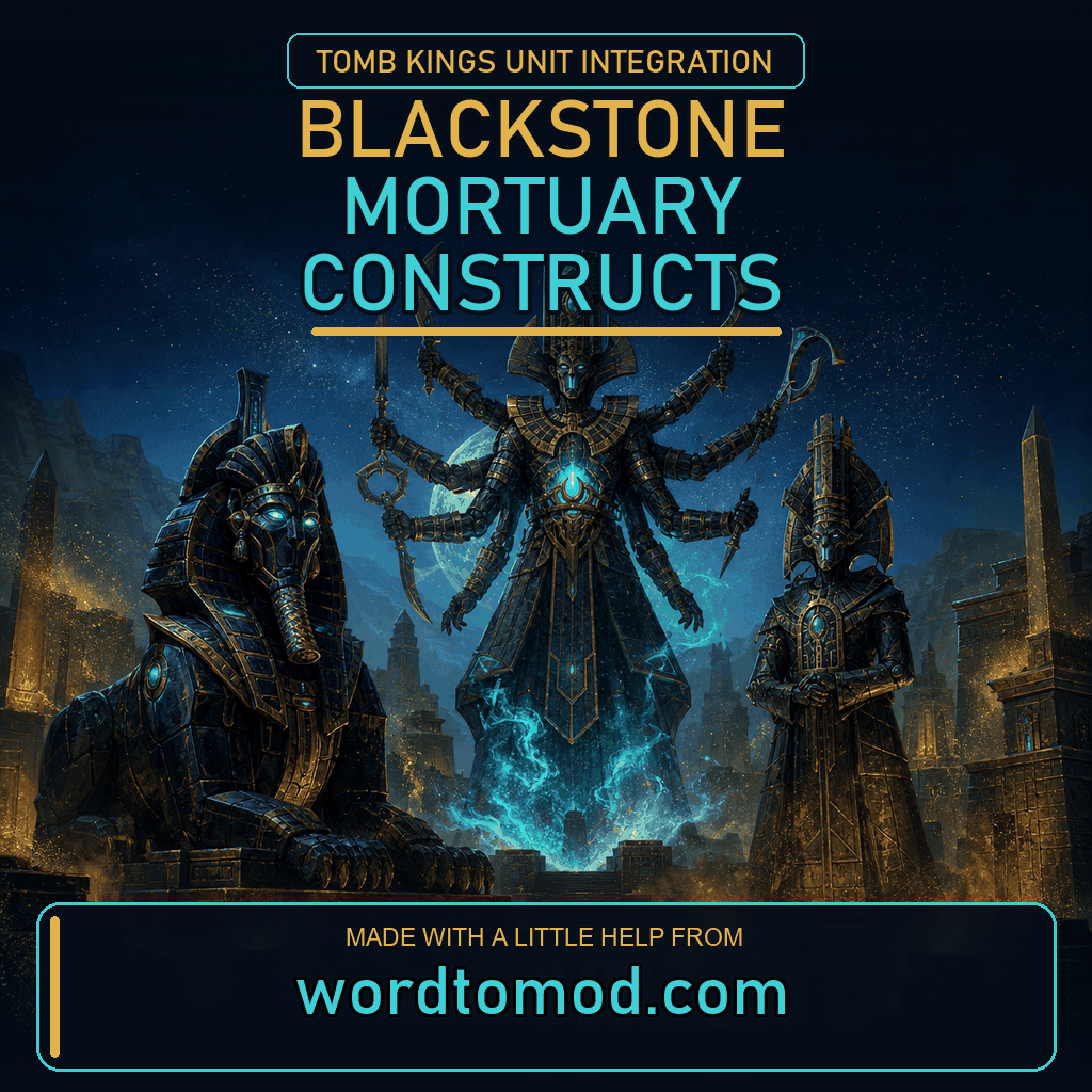 Blackstone Mortuary Constructs for Tomb Kings