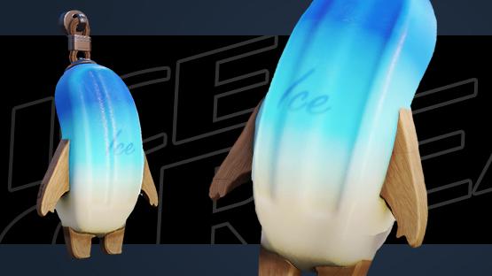 Charm | Popsicle (Blue)