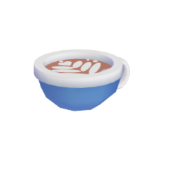Latte cup with art!