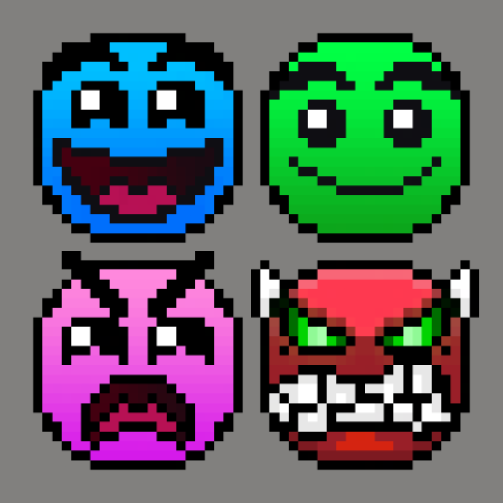 NPC Happiness - Geometry Dash Faces