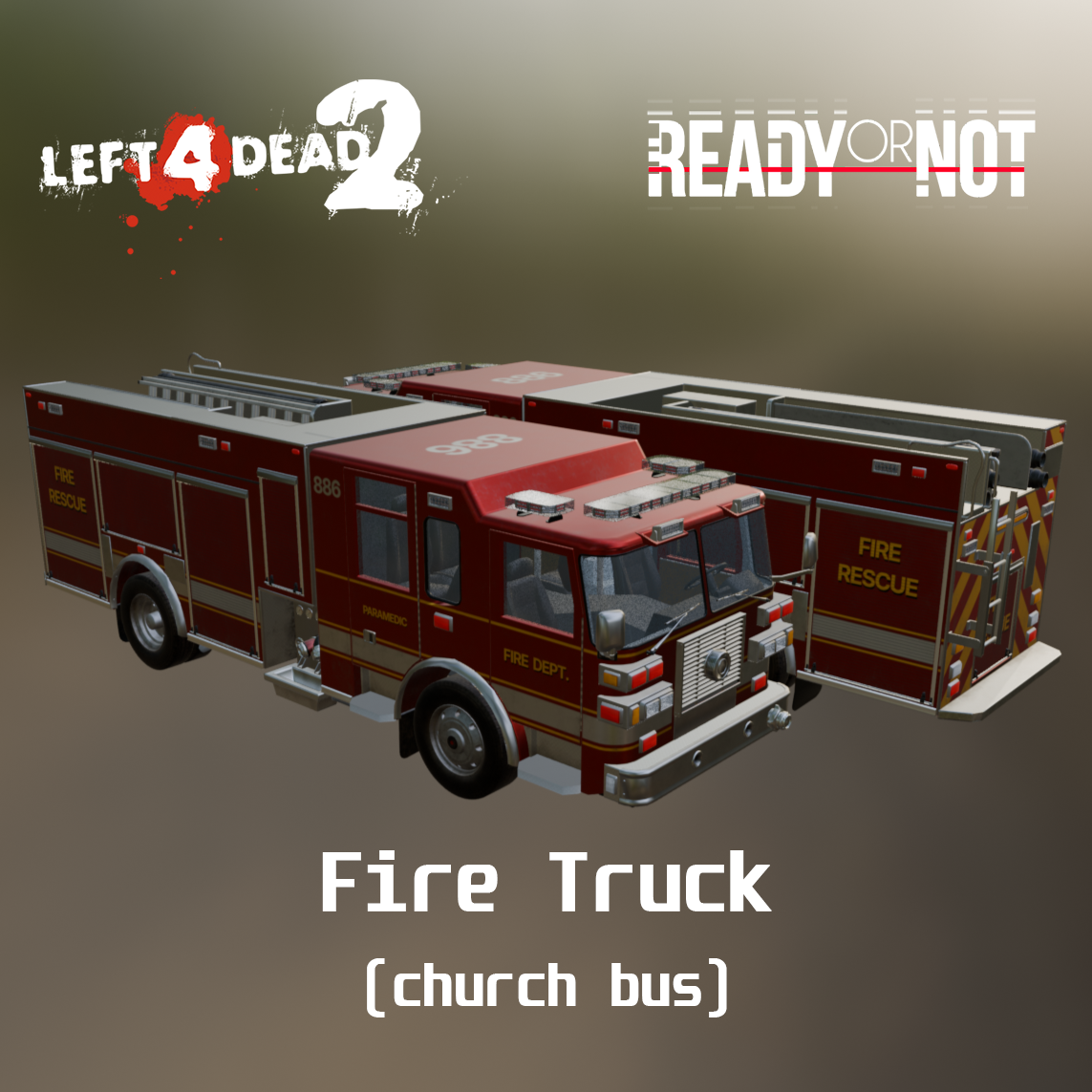 Fire Truck (Church bus) preview