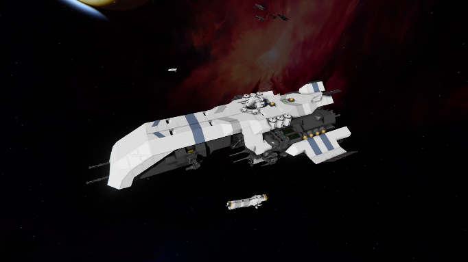 Light Avali Dropship armed