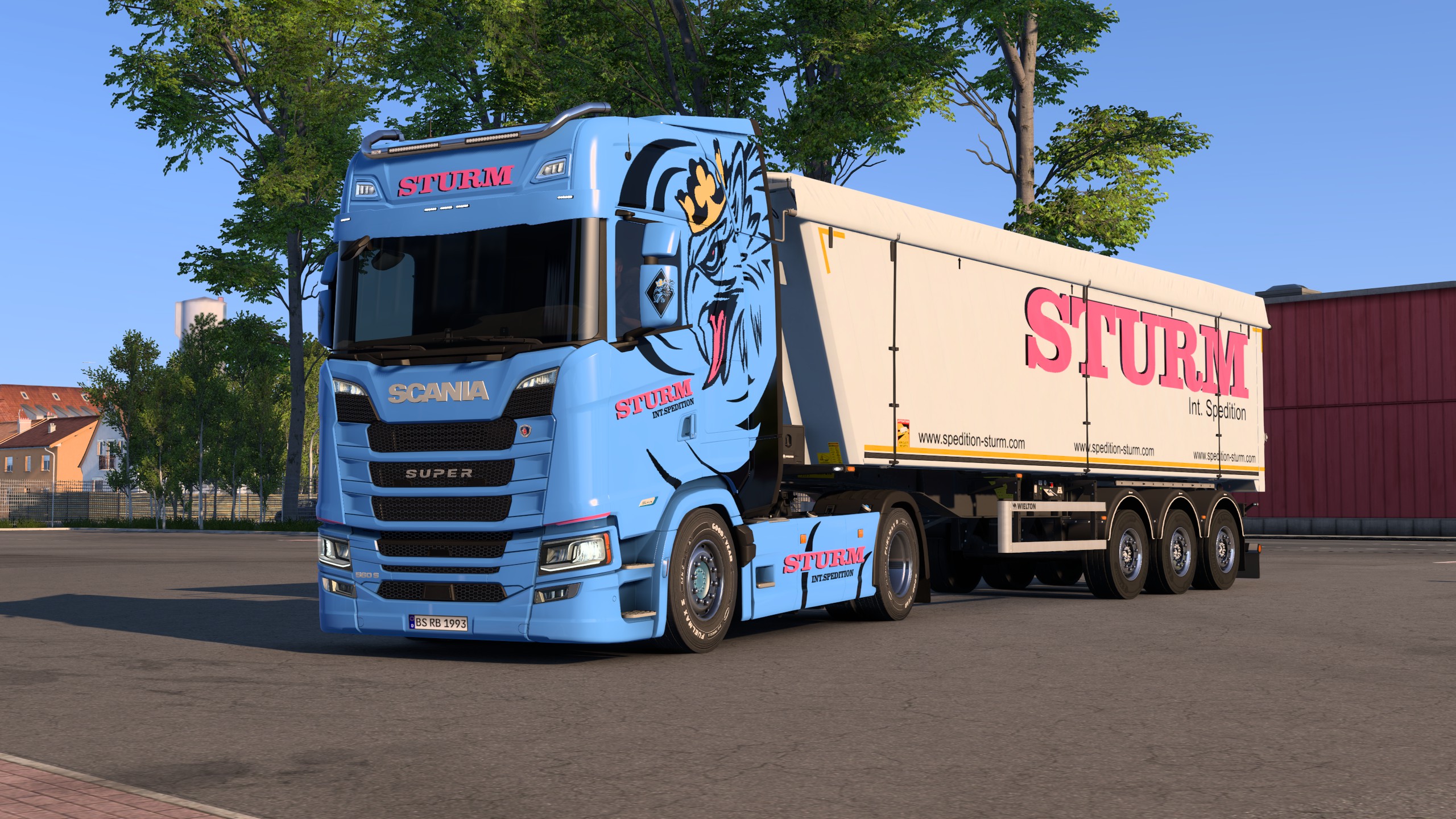Spedition Sturm Truck & Trailer Skin Pack screenshot 2