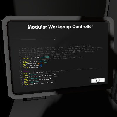 Modular Workshop Controller
