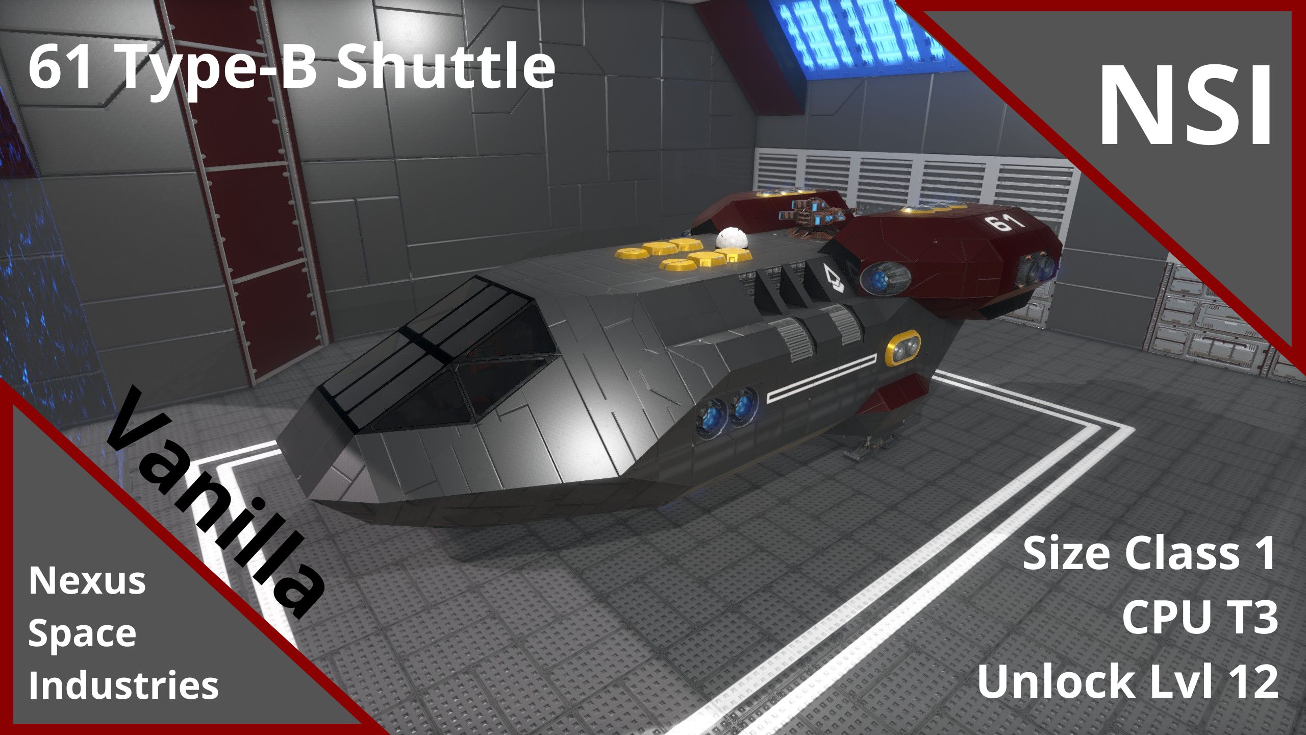 61 Type-B Shuttle (Vanilla)