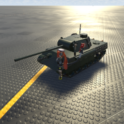 T-V-85 soviet panther tank BTO
