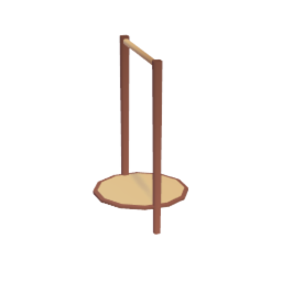 Geometric Single Clothes Rack
