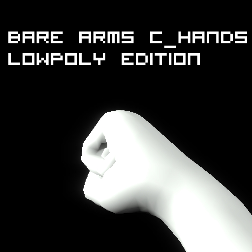 Bare Arms C_hands LowPoly Edition preview