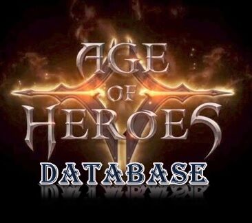 Age of Heroes Database