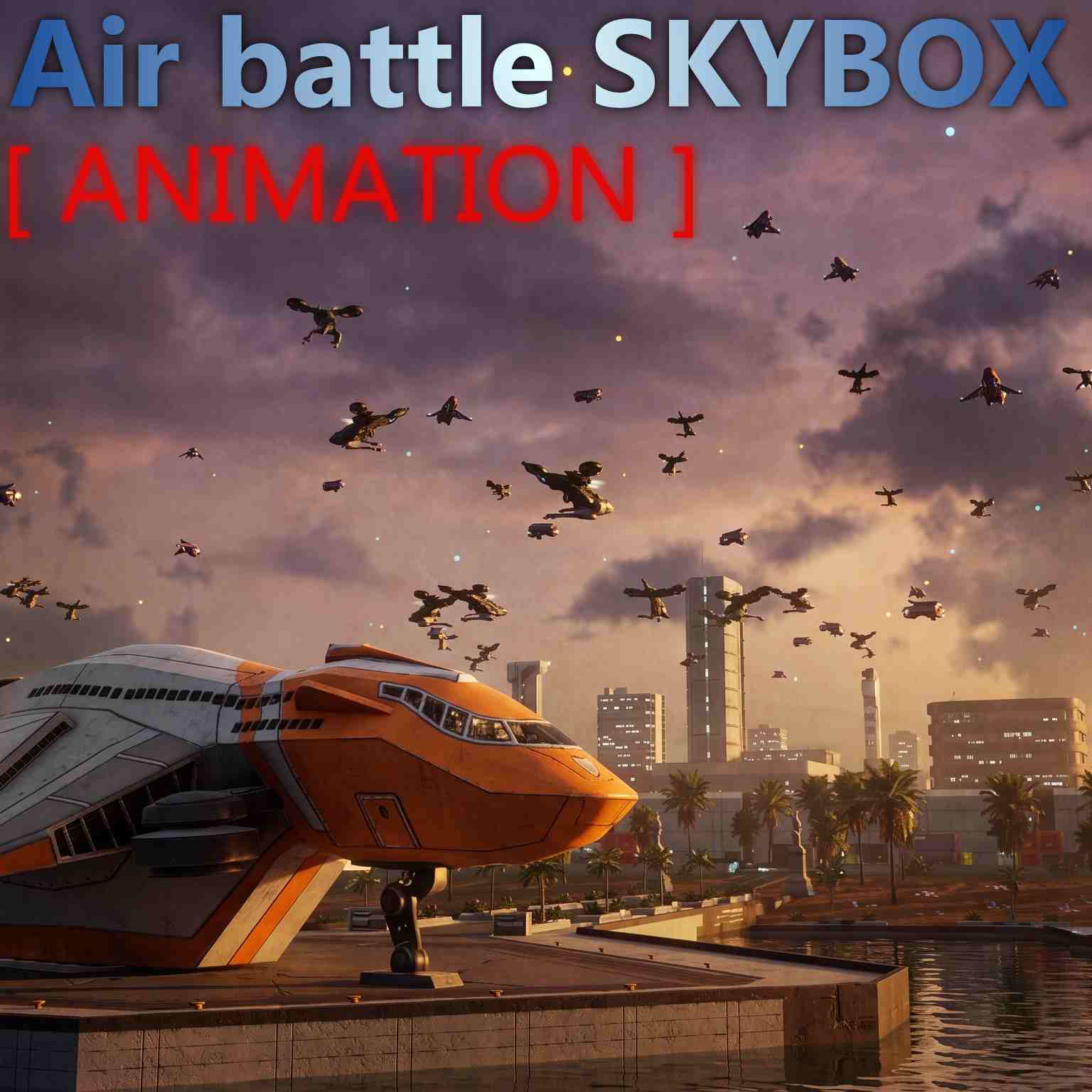 Air battle between Hornet and Banshee  [ Animation ]