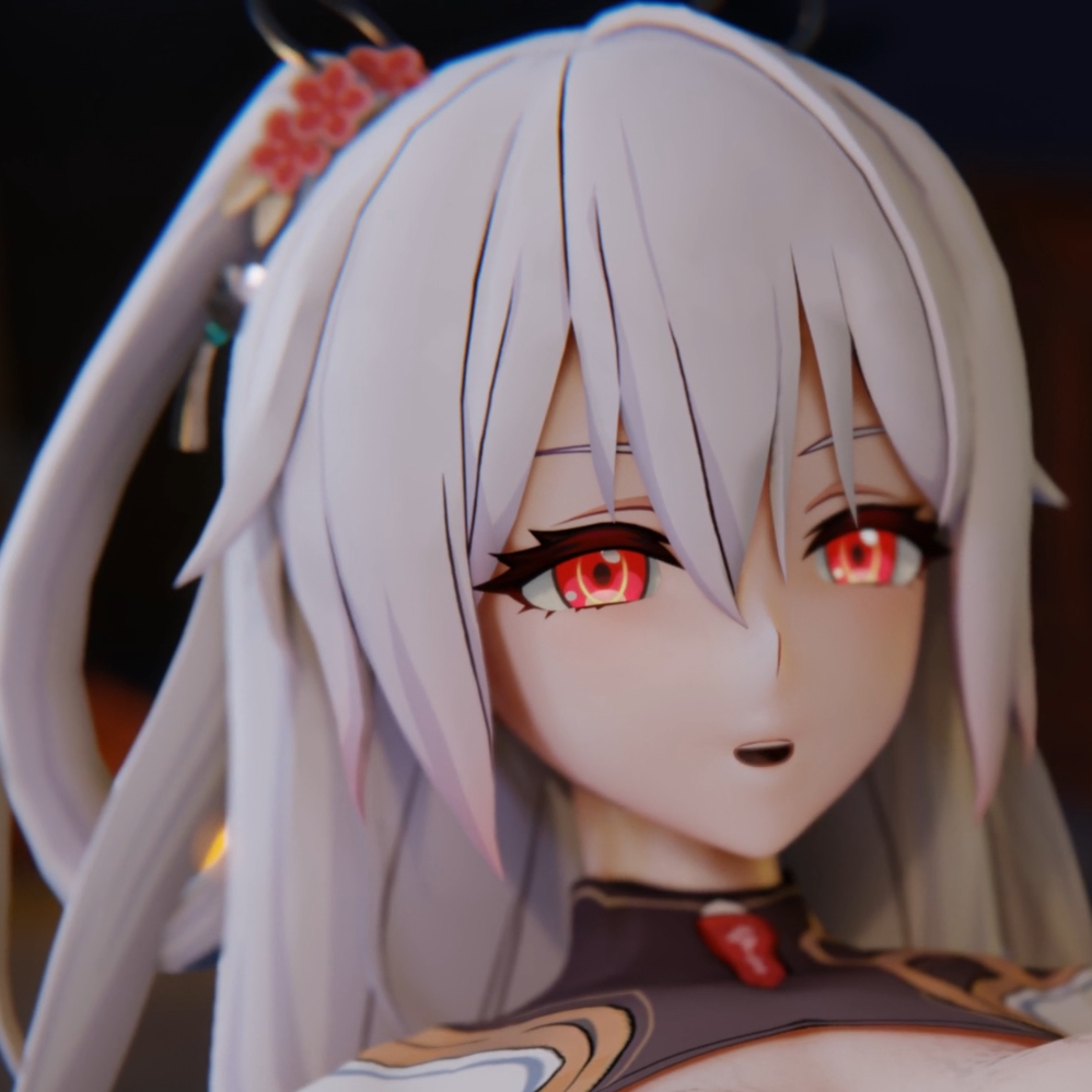 apoluna 26.02 崩坏3 Honkai Impact 3 崩坏 艹逼大作战~休伯利安笑传 大月下&观星 同人 3D动画 无修正