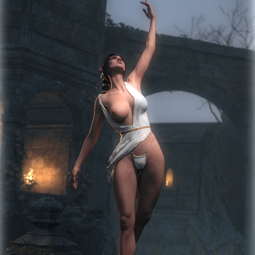 Shadowheart Pinup Vertical Xray preview