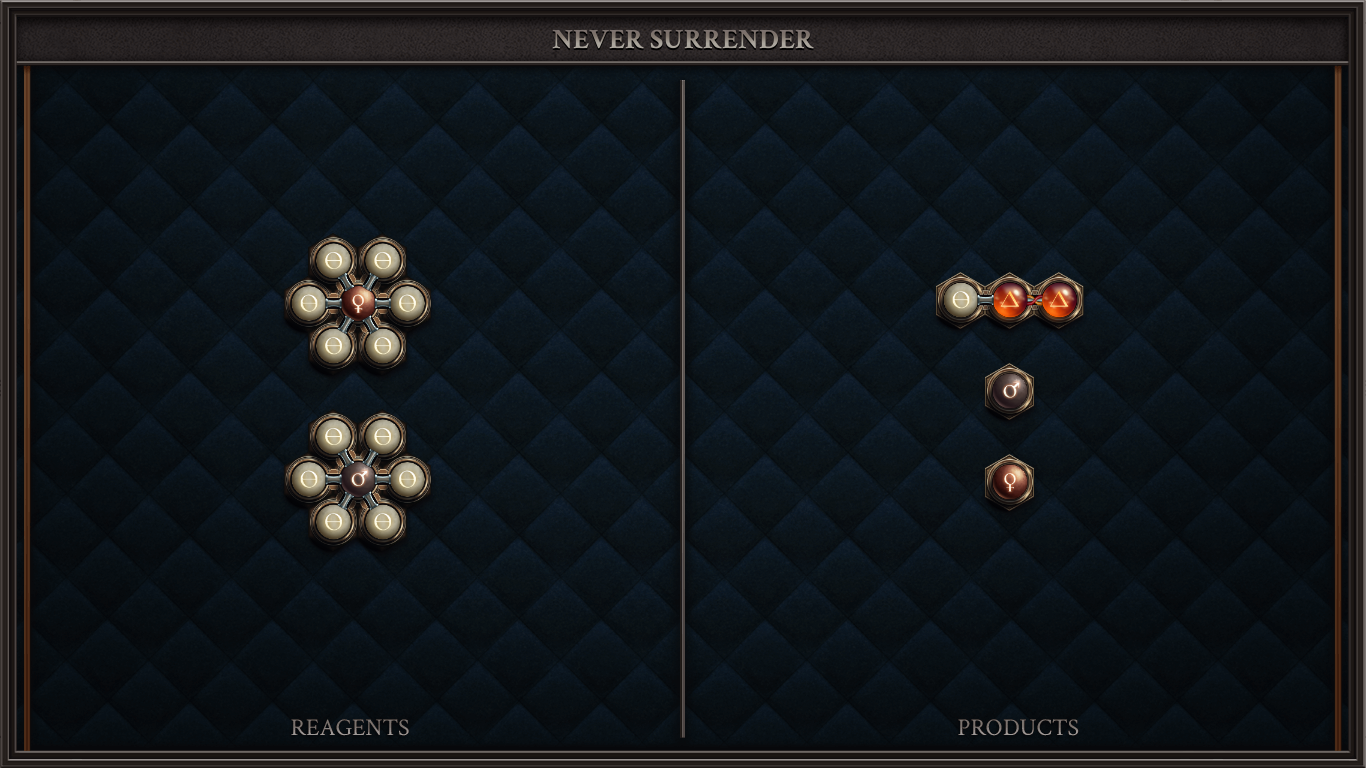NEVER SURRENDER