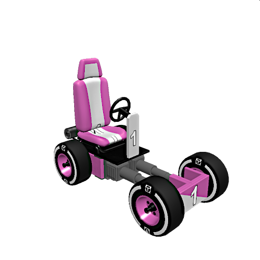 Pink Micro Car