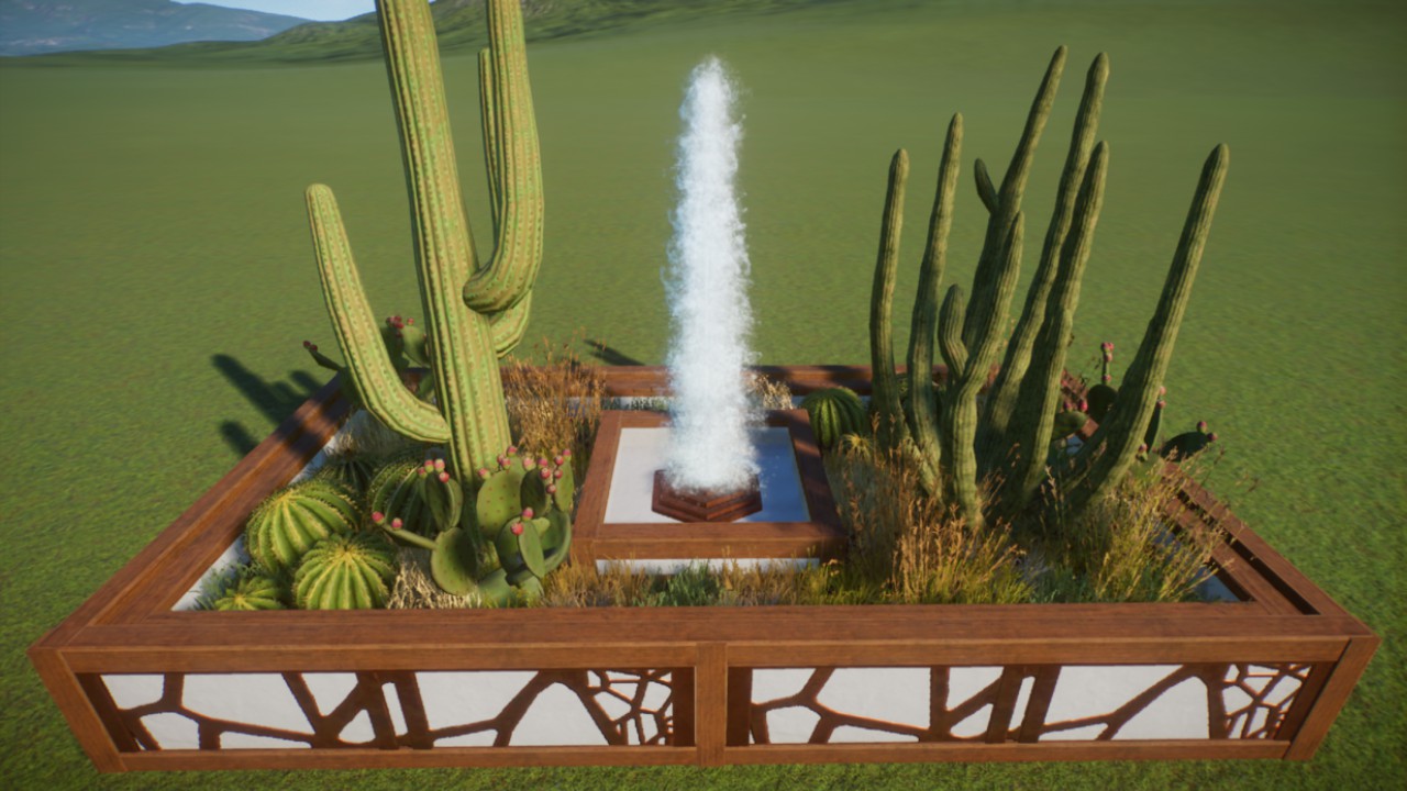 Desert Fountain Planter