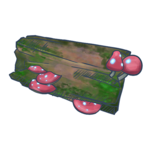 Fungus/Wood (Stackable)