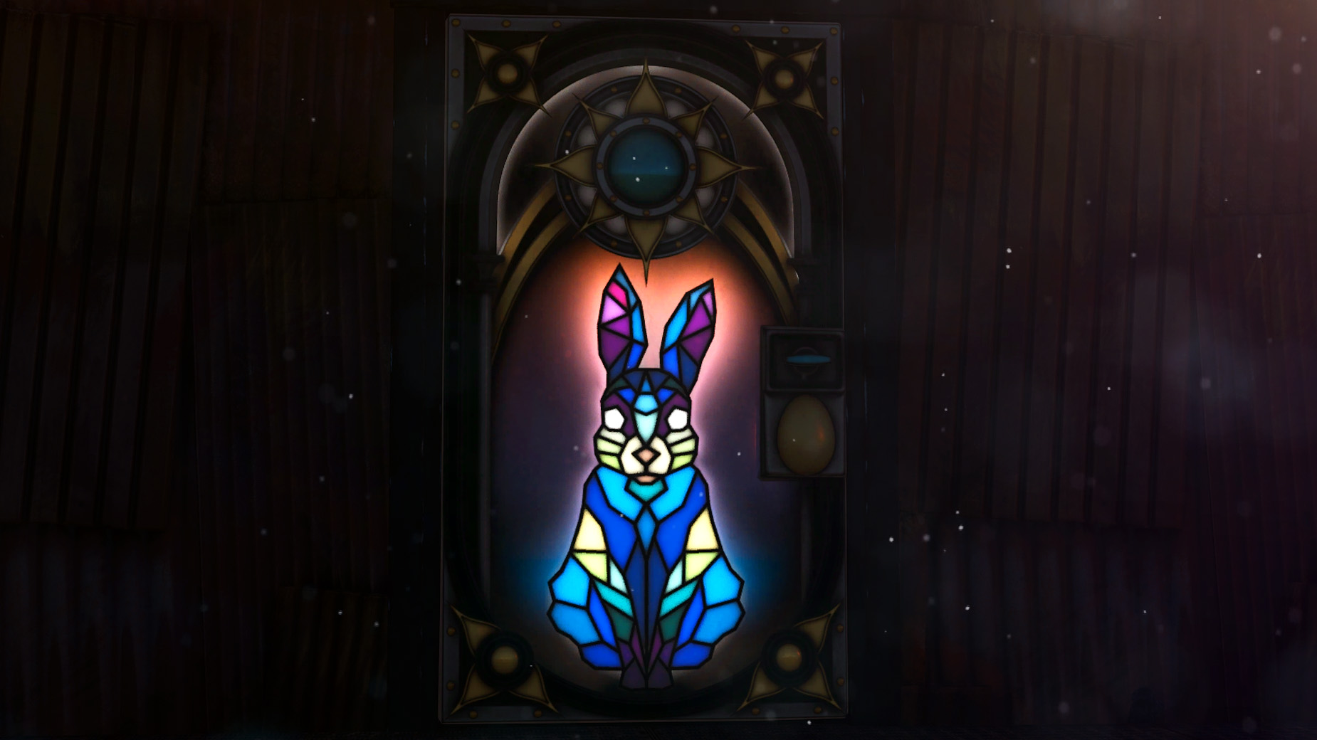 Easter Bunny Sheet Metal Door thumbnail 2