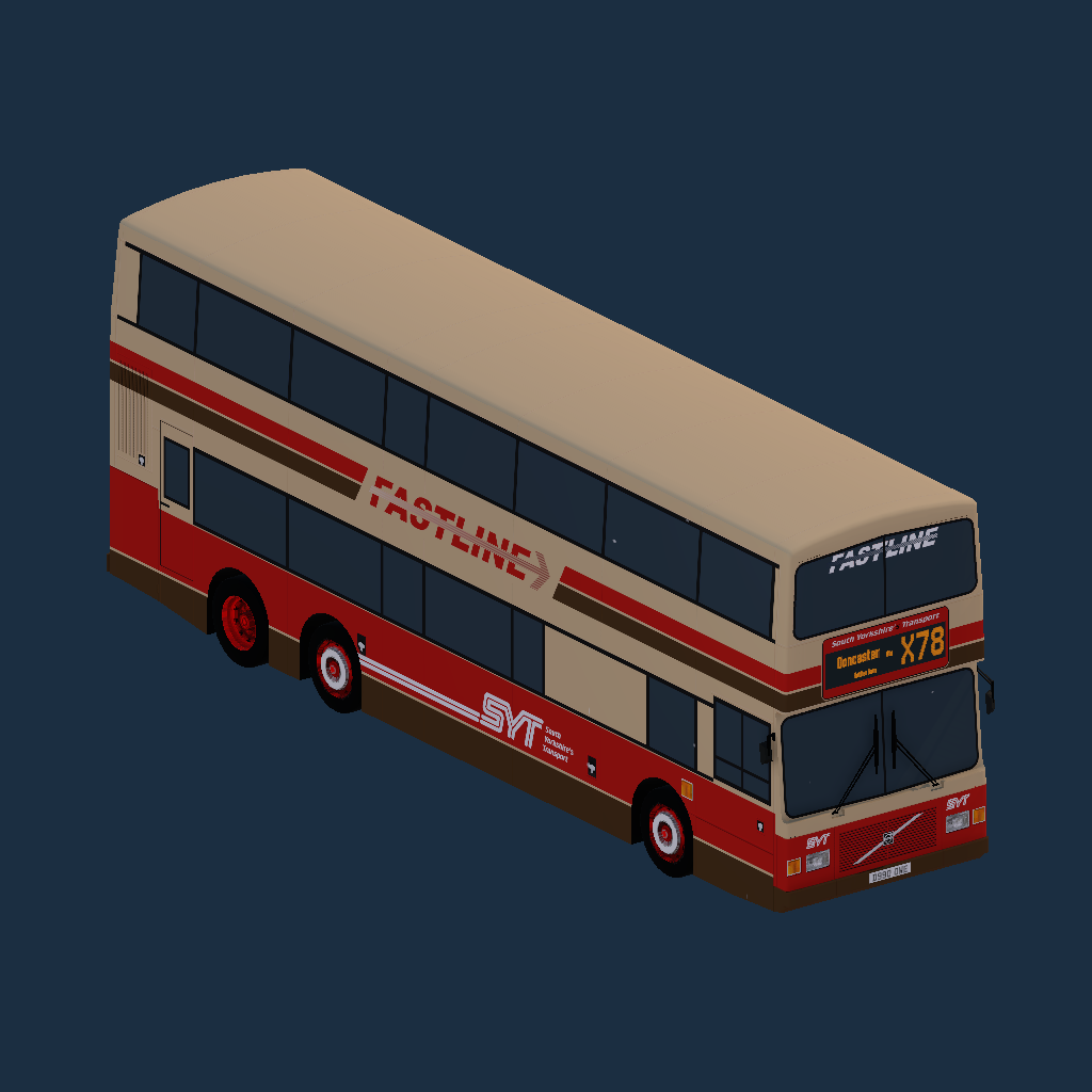 Volvo Olympian 12m Plaxton - SYT Fastline