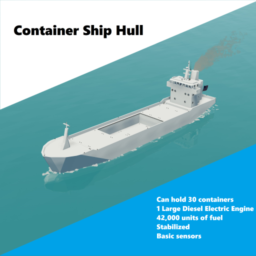 Container Ship Hull - Free to Use