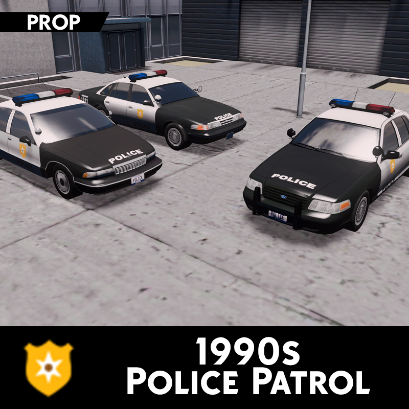 [Prop] CS Police - 1990s Patrol Vehicles