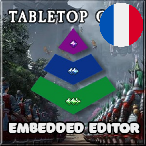 Français - Embedded editor for Tabletop Caps par Slavyk