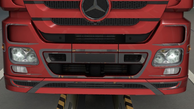 Mercedes Actros Custom Chrome Parts[1.53-1.60]