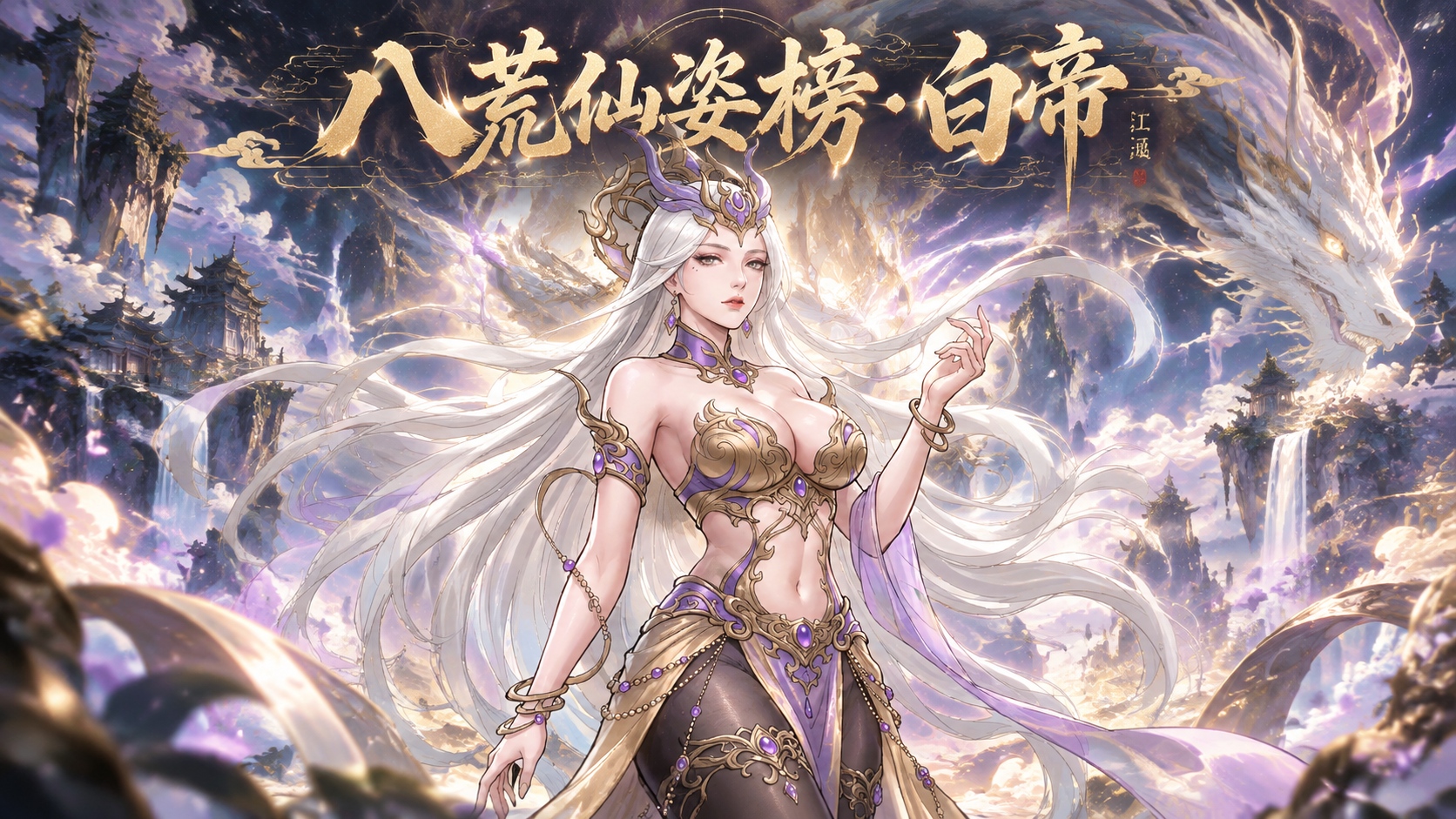 <size=20><color=#ff0000>[江遇]八荒仙姿榜·</color><color=yellow>白帝</color></size> preview