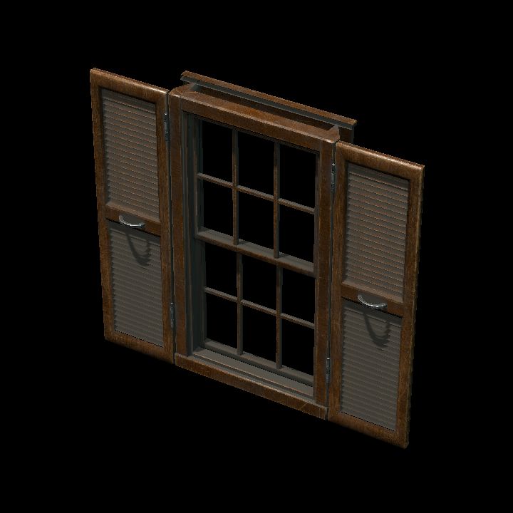 Wooden Window (single)