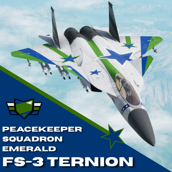 BDF Peacekeeper Squadron Emerald - FS-3 Ternion preview