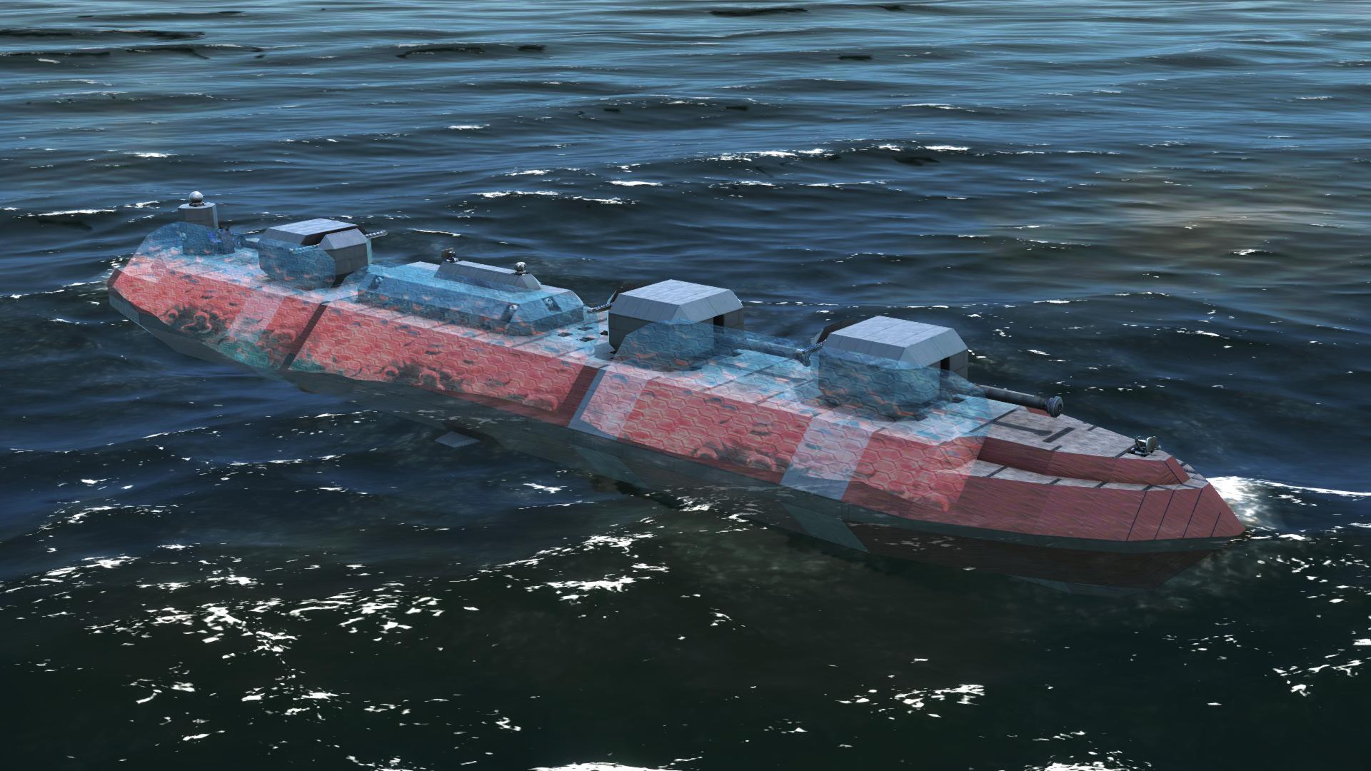 Starter boat from a 3000h FTD player