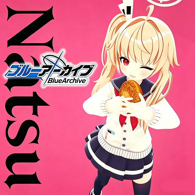 Natsu_Uniform&Band 【PM&NPC/Blue Archive】