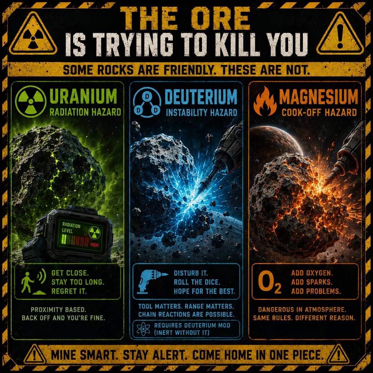 The Ore Is Trying To Kill You