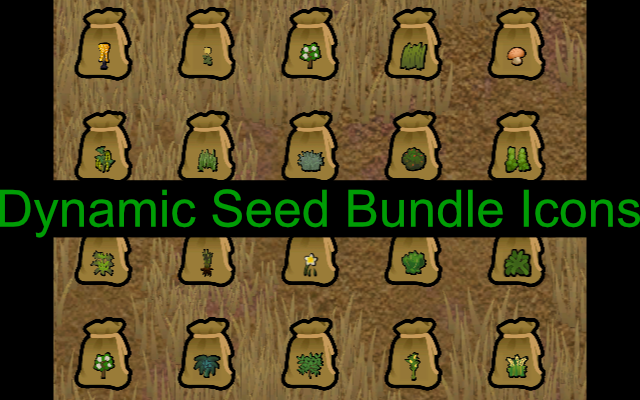 Progression: Agriculture - Dynamic Seed Icons