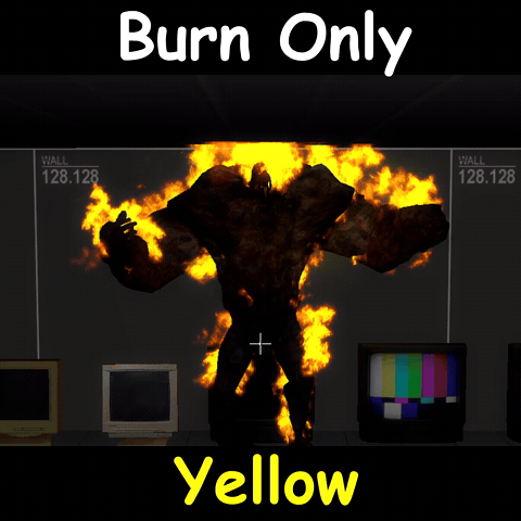 [FX][Fire] Burn Only = Yellow (Normal)