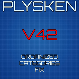 Plysken - Fix - Organized Categories – Project Zomboid Mod