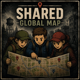 Shared Global Map – Project Zomboid Mod
