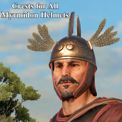 Crests for All Myrmidon Helmets