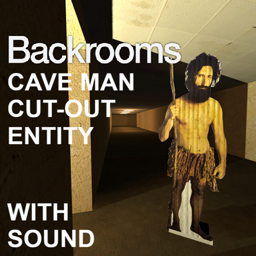 Caveman cut-out entity | Backrooms Movie