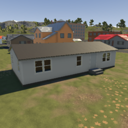 1950's 3 bedroom prefab house (unfurnished)