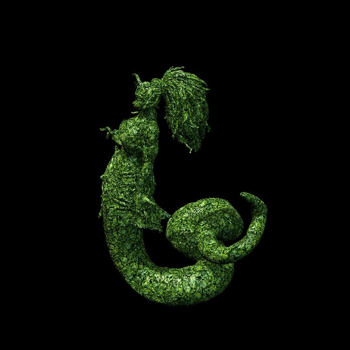 Topiary Naga