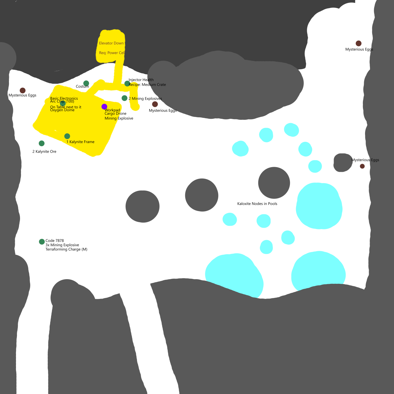 Steam Community :: Guide :: Aethus Map, Material and Crafting Guide