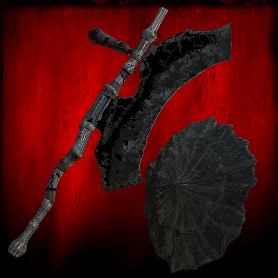 DS3 Dragonslayer Greataxe & Greatshield